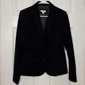Merona Black Two Button Blazer
